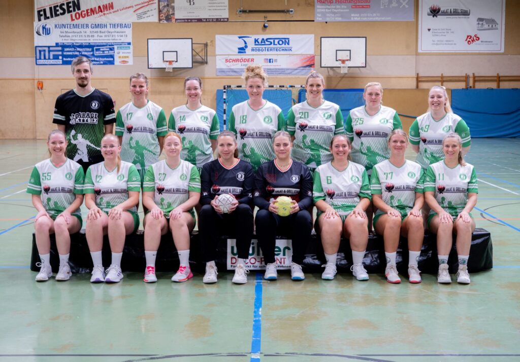 VfL Handball Mennighueffen - 1. Damen, Mannschaftsfoto