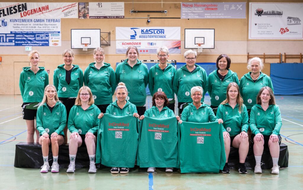 VfL Handball Mennighueffen - 2. Damen, Mannschaftsfoto